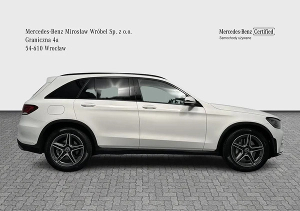 Mercedes-Benz GLC cena 190000 przebieg: 55895, rok produkcji 2020 z Wrocław małe 436